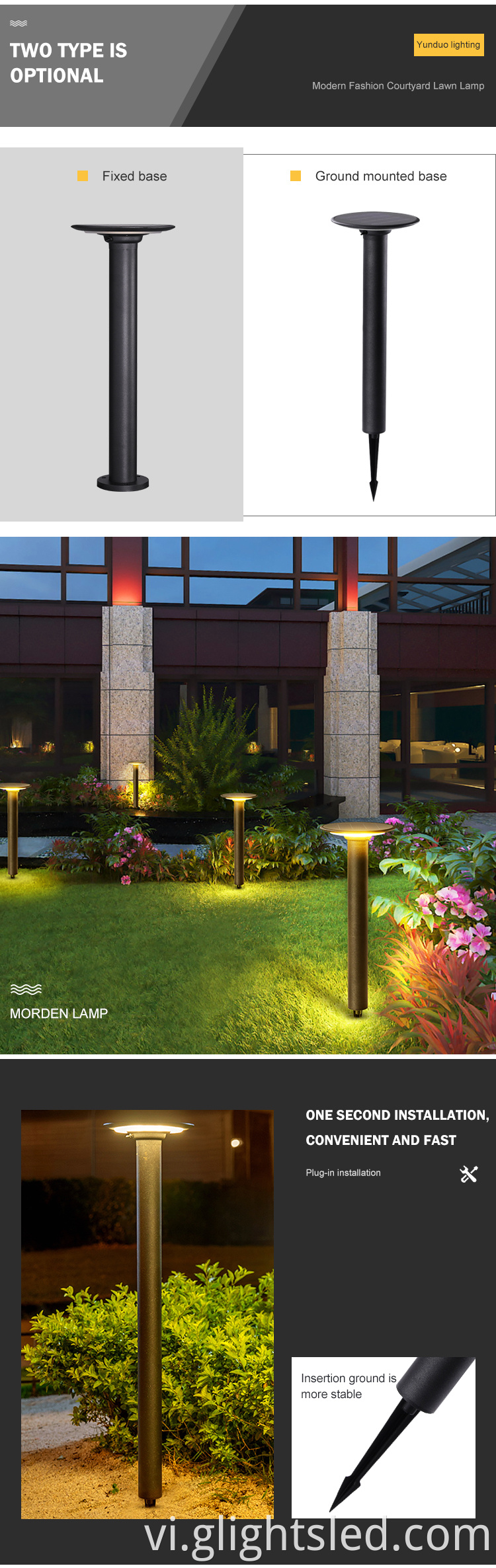 solar garden light